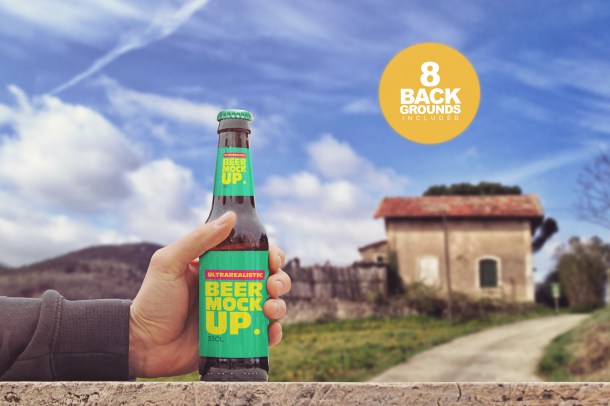 1 Rustic Beer Mockup (2340)